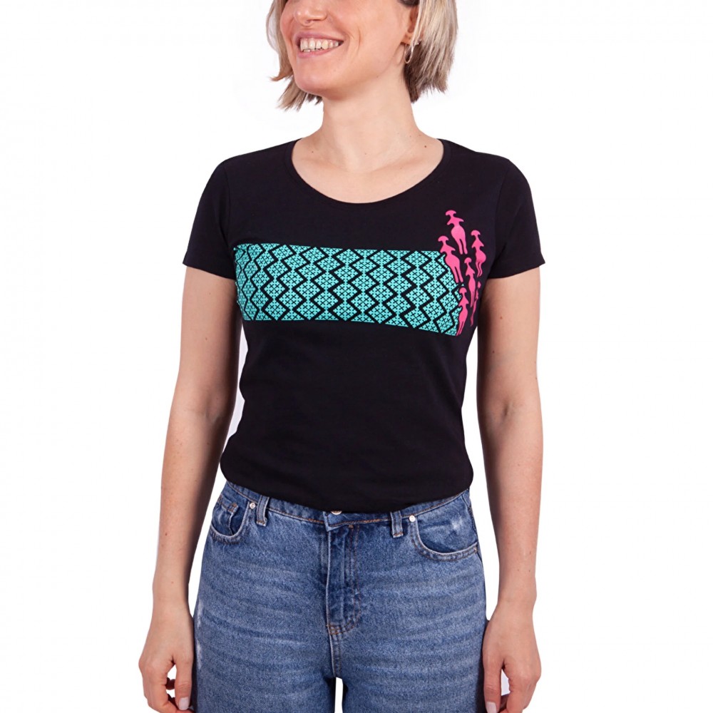 Biggdesign Ana Tanrıça Siyah Kadın T-Shirt