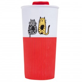 Biggdesign Cats 450 Ml Plastik Mug