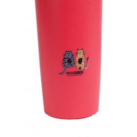 Biggdesign Cats Kırmızı Devrilmez Mug