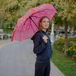 Biggdesign Cats Tam Otomatik, Rüzgara Dayanıklı, Kedi Desenli Şemsiye - Kompakt ve Şık Tasarım