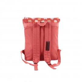 Biggdesign Cats Vintage Kadın Laptop Uyumlu Okul Sırt Çantası,  15inç laptop uyumlu Su Geçirmez,Pembe