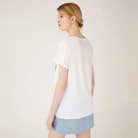 Biggdesign Faces Happy Kadın T-Shirt