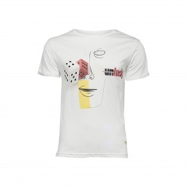 Biggdesign Faces Lucky Erkek T-Shirt