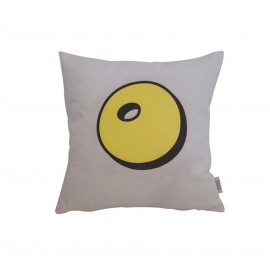 Biggdesign Home Sarı Beyaz 4 Lü Yastık Kılıfı