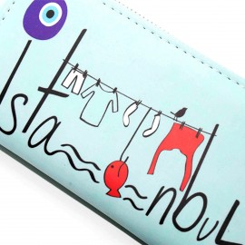 Biggdesign Istanbul Cüzdan Mavi