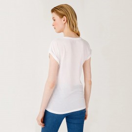 Biggdesign Mavi Su Kadın T-Shirt