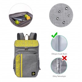 Biggdesign Moods Up Curious  Soğuk veya Sıcak Isı Yalıtımlı Sızdırmaz Termal Sırt Çantası 19.1 L