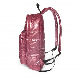 Biggdesign Moods Up Loved  Kapitone Su Geçirmez Kumaşlı Okul ve Laptop Sırt Çantası Pembe