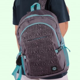 Biggdesign Moods Up Relaxed Su Geçirmez Kumaşlı 15.6 inç Laptop Uyumlu Okul Sırt Çantası Siyah