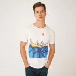 Biggdesign Mr. Allright Man Beyaz Erkek T-Shirt