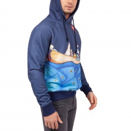 Biggdesign Mr. Allright Man Lacivert Erkek Sweatshirt