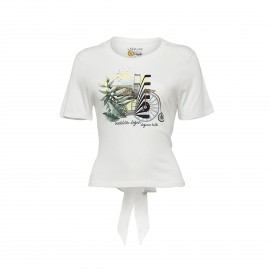 Biggdesign Nature Boğazda Bisiklet Kadın T-shirt