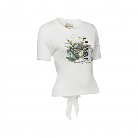 Biggdesign Nature Boğazda Bisiklet Kadın T-shirt