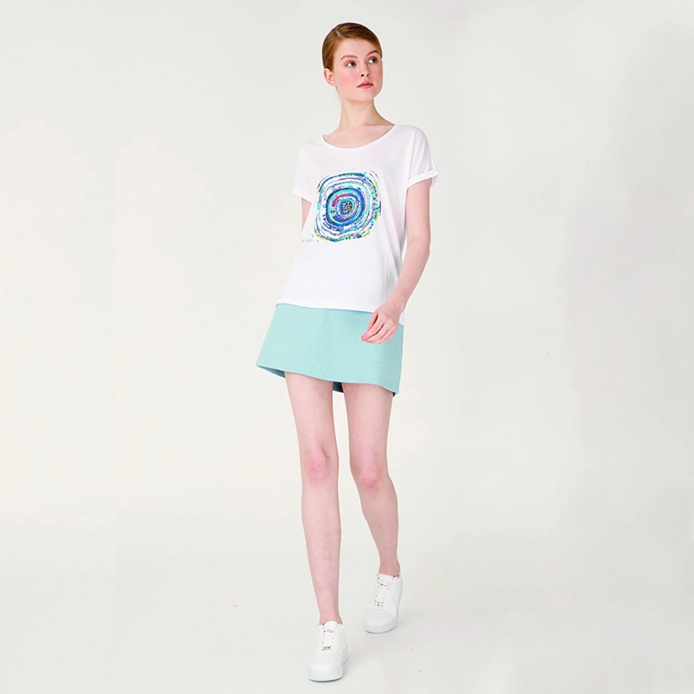 Biggdesign Nazar Beyaz T-Shirt