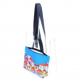 Biggdesign Owl And City  Şeffaf Alışveriş ve plaj çantası