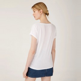 Biggdesign Pistachio Çizgili Kadın T-Shirt