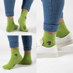 Biggdesign Simli Kadın 3'lü Kısa Soket Çorap Seti