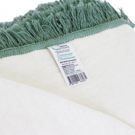 Bigghome Çintemani Yeşil Tek Kişilik Battaniye 150 x 200 cm