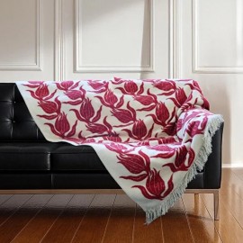 Bigghome Lalezar Tek Kişilik Battaniye 150 x 200 cm