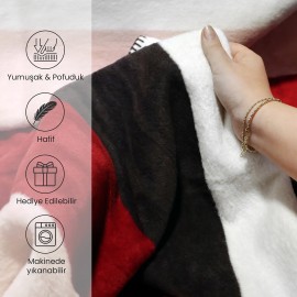 Bigghome Ritim Tek Kişilik Battaniye 150 x 200 cm