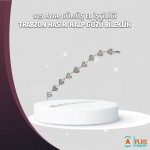 925 Ayar Gümüş EL İşçiliği Trabzon Hasırı Kalp Gözü Bileklik