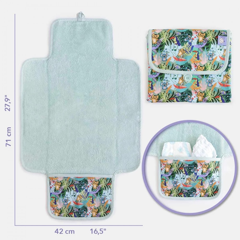 Çift Bölmeli Kalem Kutusu Jungle Friends