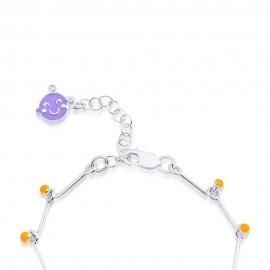 Arı Vız Vız Gümüş Anne Kız Bileklik