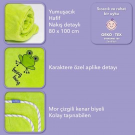 Bebek Battaniyesi Çaça Kurbağa
