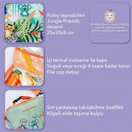 Beslenme Çantası Jungle Friends