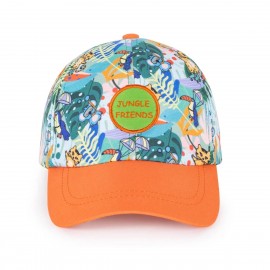 Çocuk Şapkası Jungle Friends 4-6 Yaş