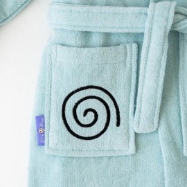 Kadife Çocuk Bornoz Sangaloz 2-4 Yaş