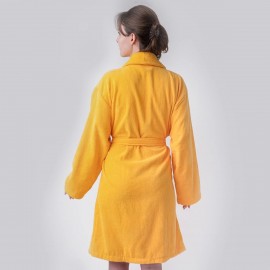 Kadife Kadın Bornoz Tombiş Kedi