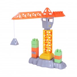 Ogi Mogi Toys İnşaat Bloklar ve Vinç 44 Parça