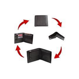 SKS Leben Erkek Kahverengi Hakiki Deri Cüzdan