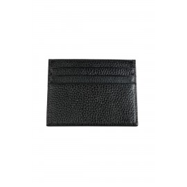 SKS Leben Unisex Siyah Hakiki Deri Kartlık