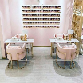 PROFESYONEL MANİKÜR MASA SETİ (1 Masa ve 2 Berjer)